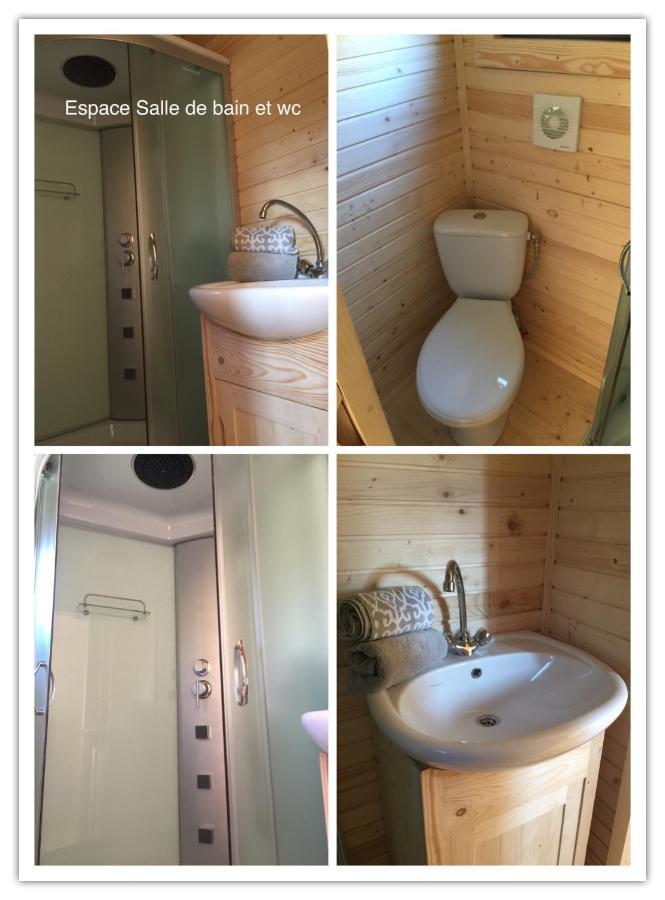 Rougeou Roulottes Du Chalet Des Pins المظهر الخارجي الصورة