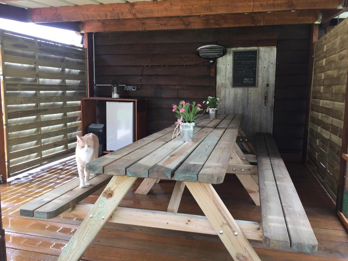 Rougeou Roulottes Du Chalet Des Pins المظهر الخارجي الصورة