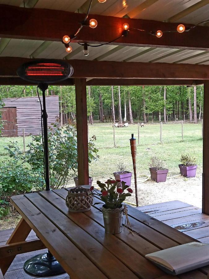 Rougeou Roulottes Du Chalet Des Pins المظهر الخارجي الصورة
